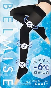 Amazon.co.jp: [ベルミス] COOL+ 夏にうれしい 冷感 着圧